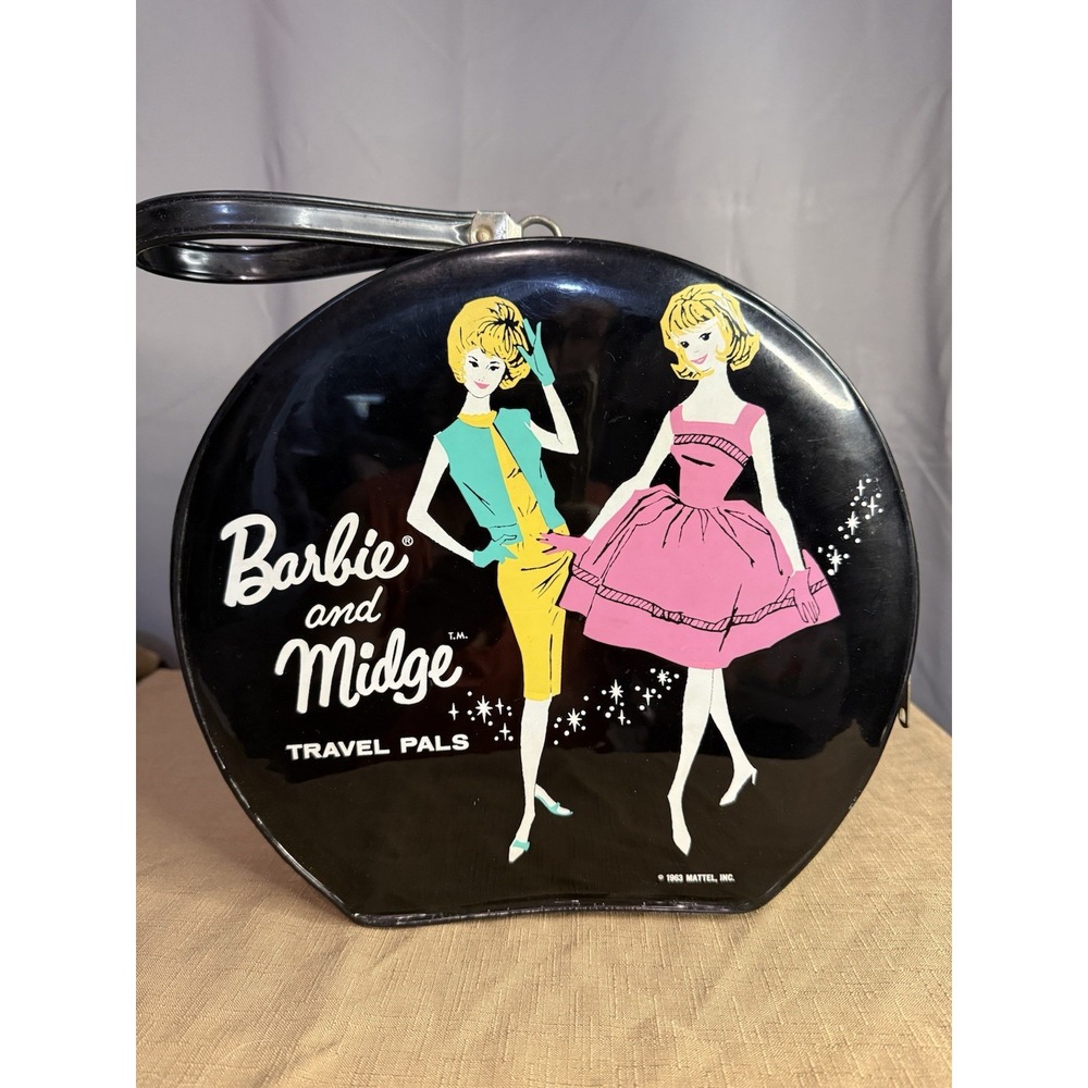 Vintage Barbie And Midge Travel Pals Case 1963